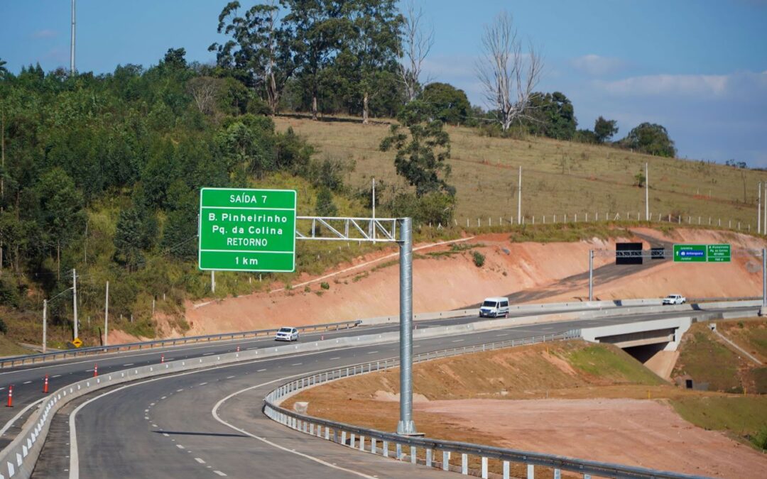 Inauguração da via Perimetral em Itatiba