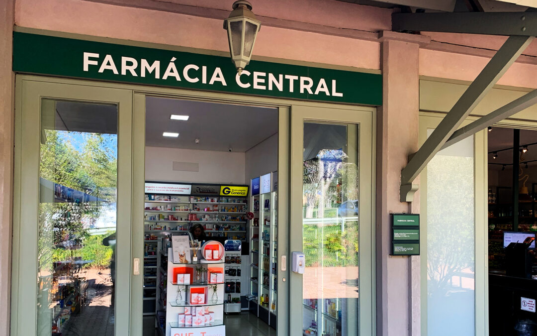 Horário de funcionamento da Farmácia Central no feriado