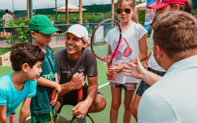 Clínicas de Tênis Juniors WHG continuam