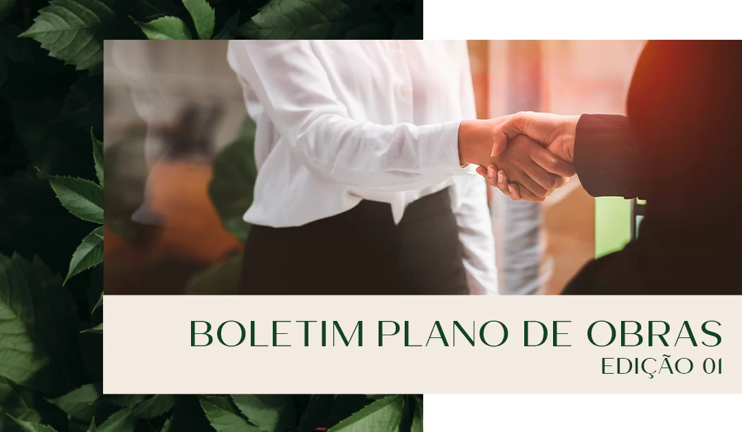 Boletim Plano de Obras – Edição 01
