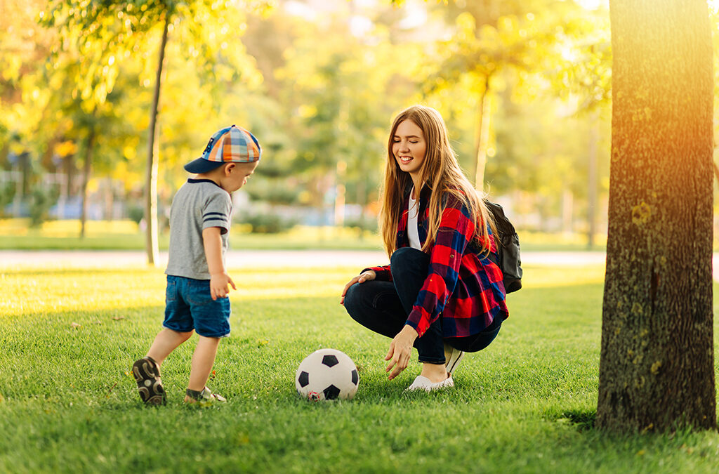 Futebol entre Mães e Filhos
