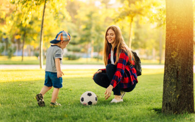 Futebol entre Mães e Filhos