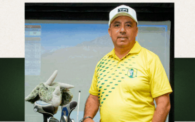 Professor Juan Edgardo Silva passa a oferecer aulas de golfe aos finais de semana no QBGC