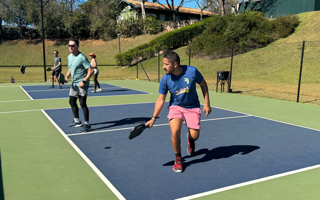Clínica de Pickleball com um dos maiores nomes do esporte no país