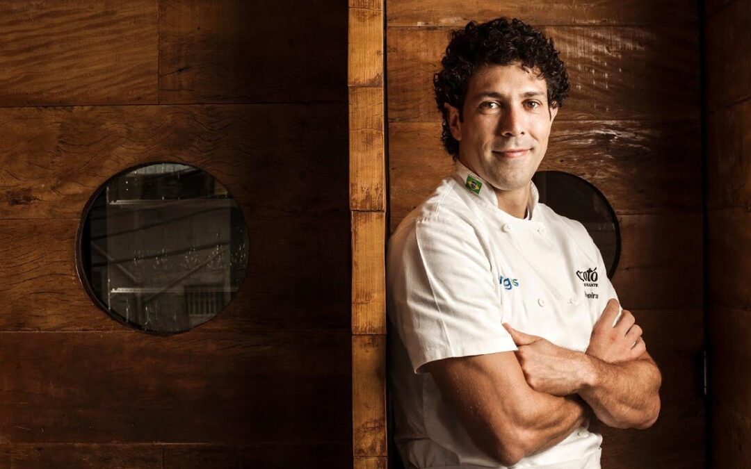 Chef Rodrigo Oliveira no Quinta Restaurante