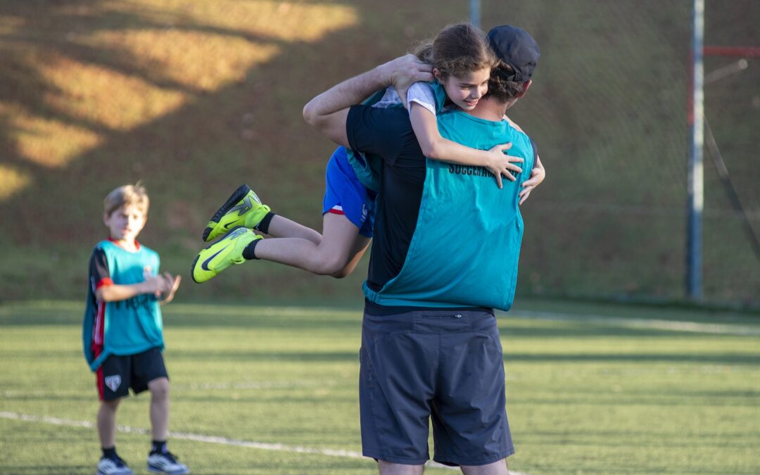 Os registros especiais dos Jogos Pais e Filhos