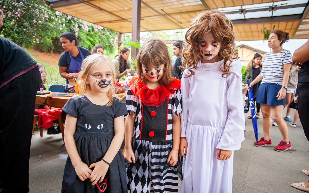 É hora do nosso Halloween