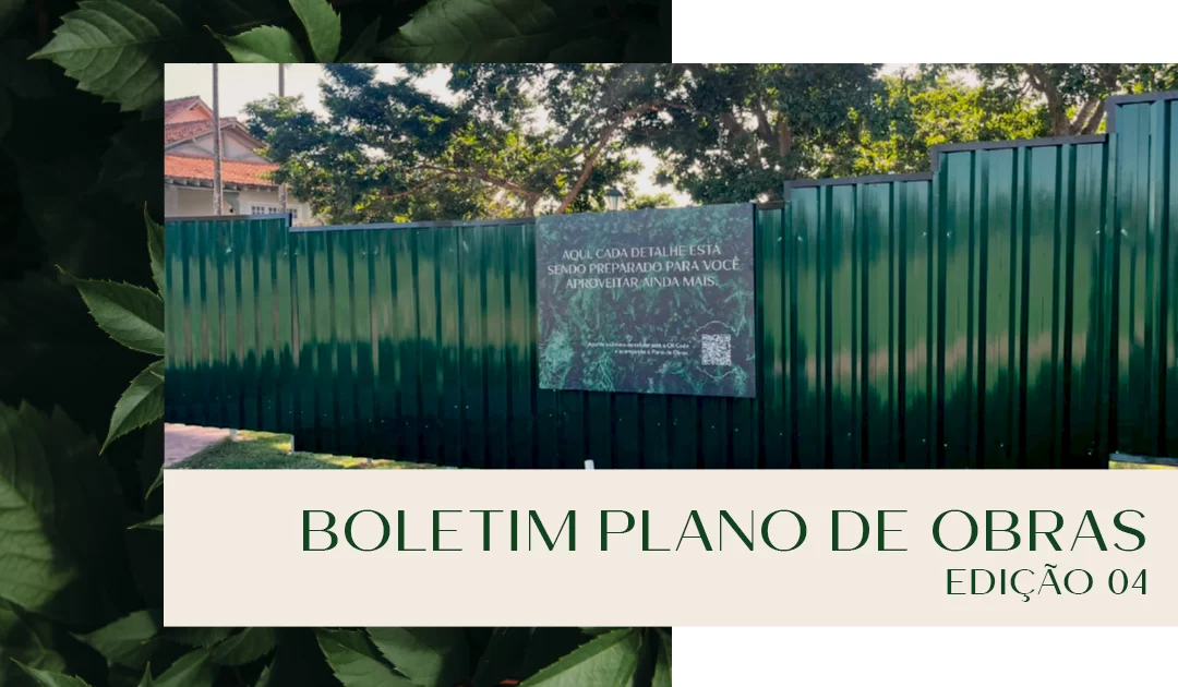 Boletim Plano de Obras – Edição 04