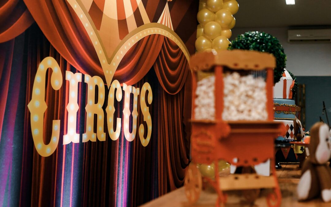 A magia do circo na nossa Festa das Crianças