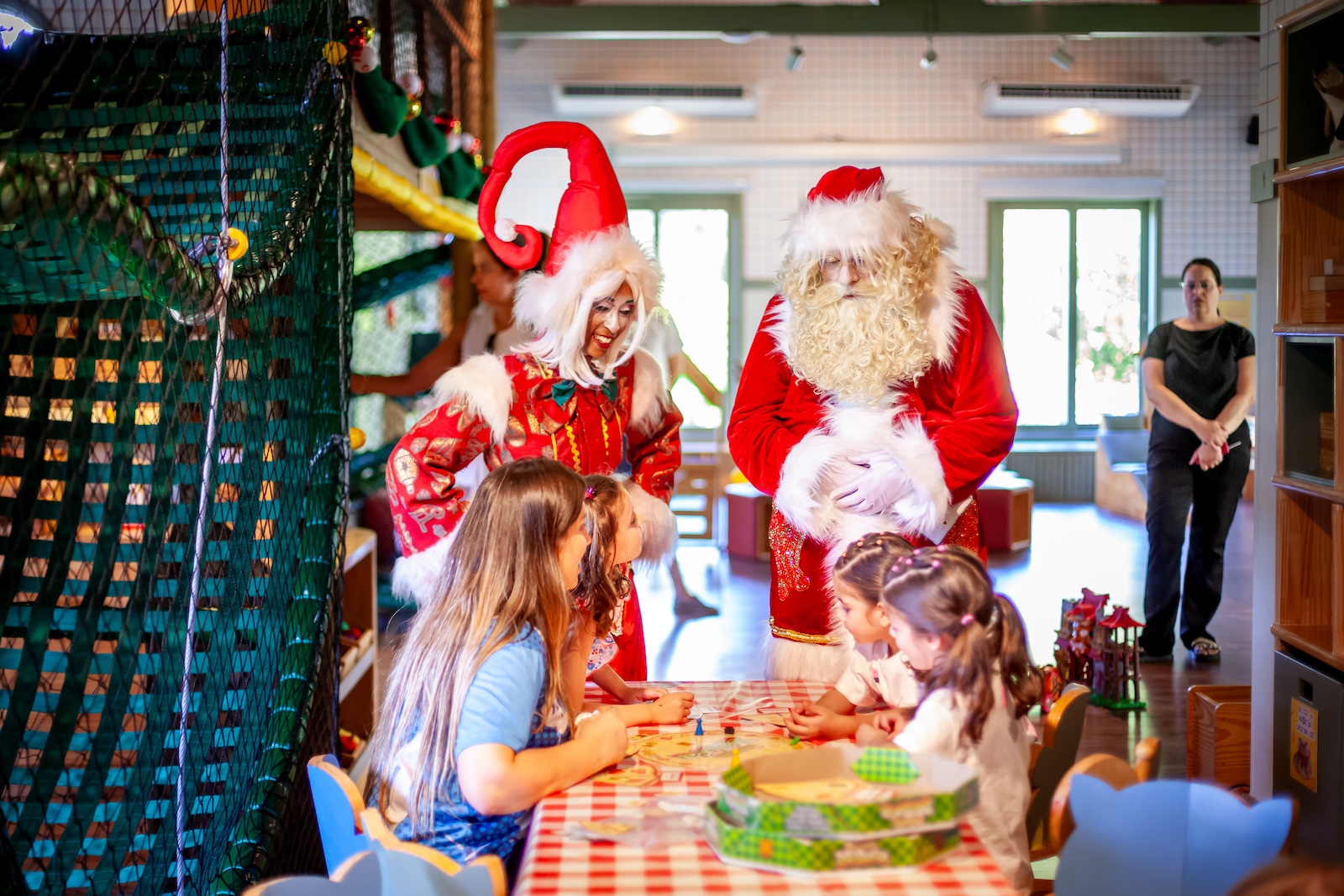 Quando o Papai Noel chega à Baroneza