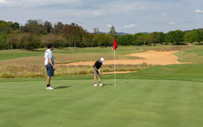 Escolinha de Golfe: fim do horário de férias e mini jogo de encerramento