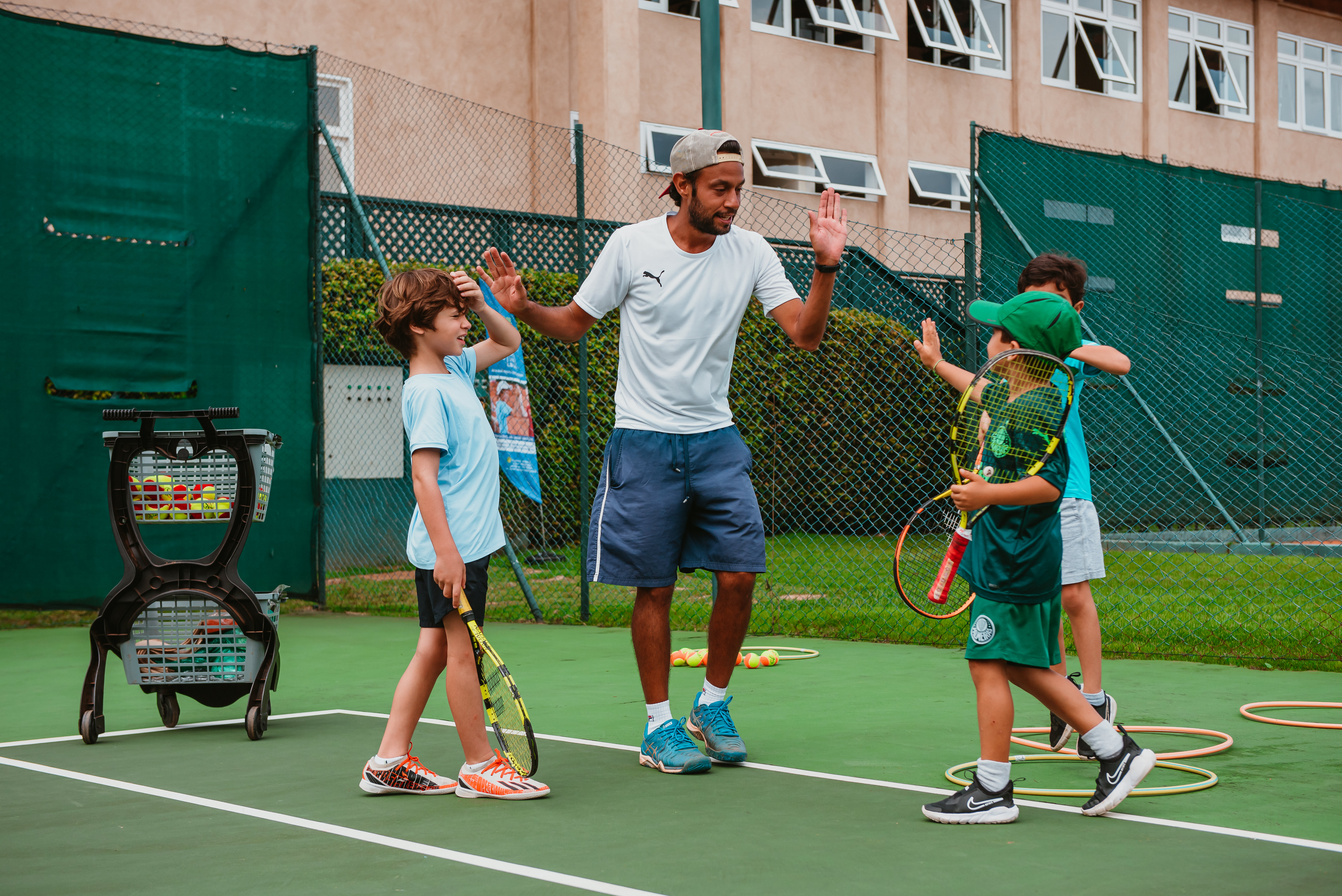 Clínicas de Tênis Juniors WHG seguem com programação especial de férias
