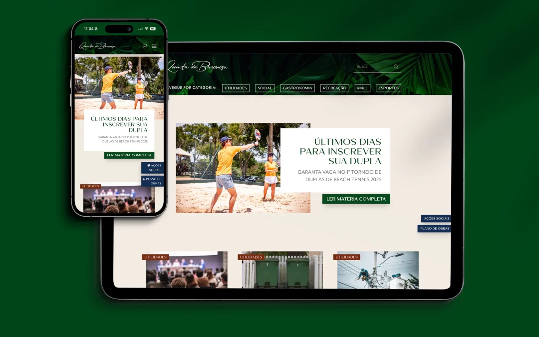 Um ano de Portal de Notícias: informação, encontro e vida em movimento