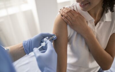 Vacinação contra a gripe em abril