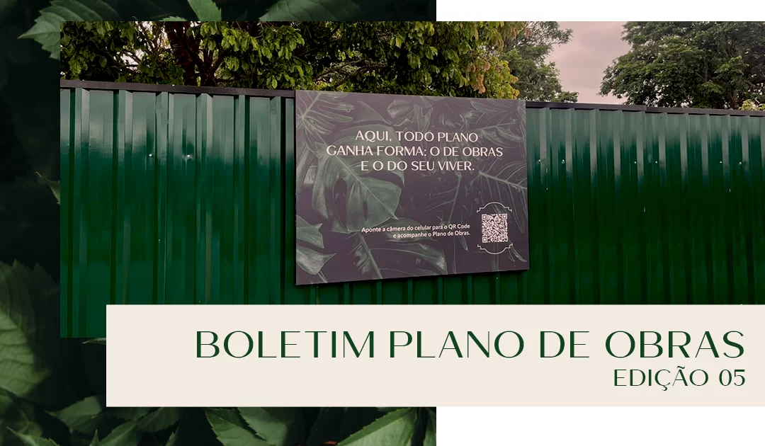 Boletim Plano de Obras – Edição 05