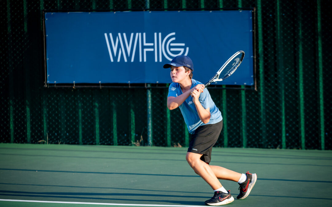 Férias com Clínicas de Tênis Juniors WHG