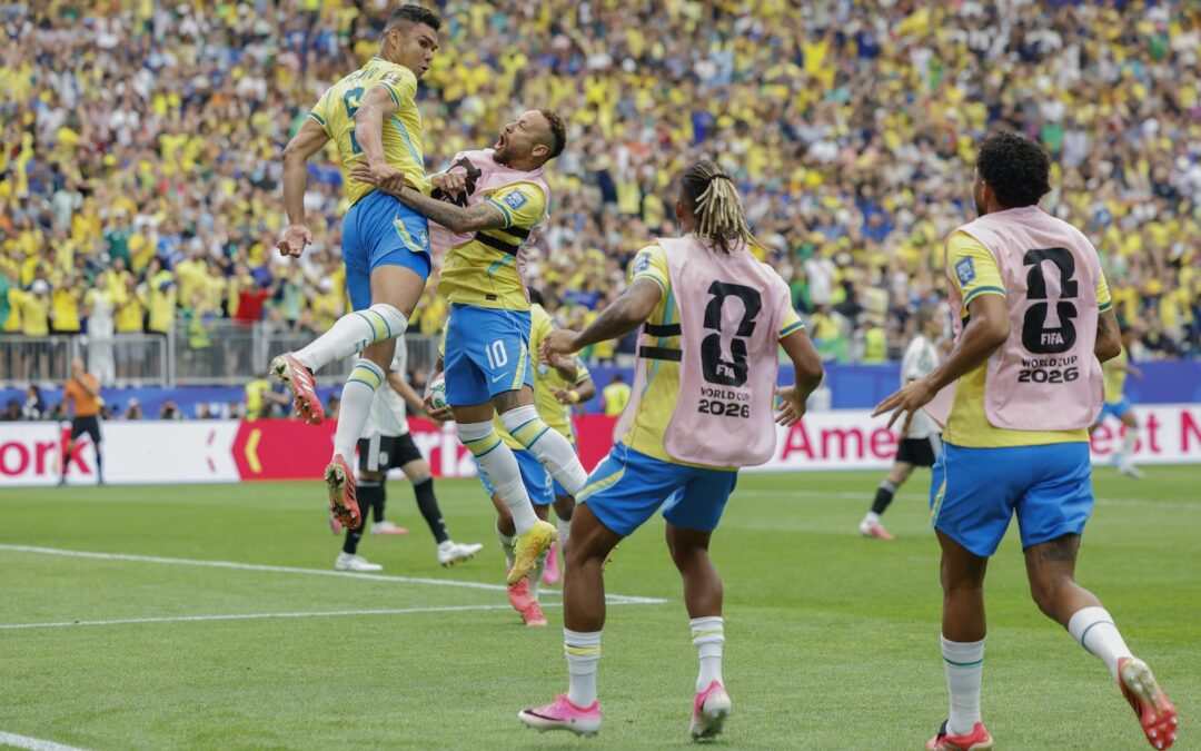 Torça pelo Brasil em nossos clubes
