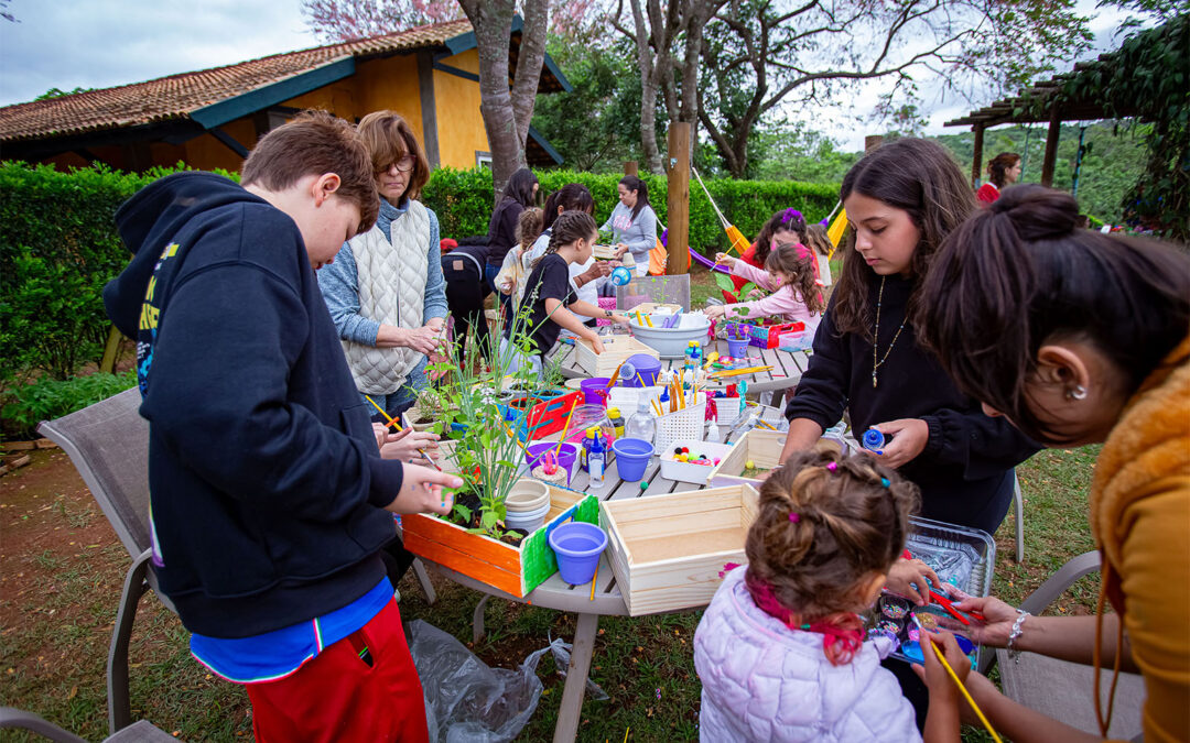 Semana com oficinas para a garotada