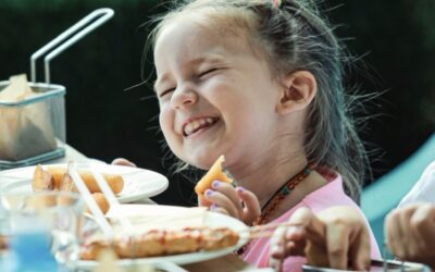 Almoço especial com os tios da recreação