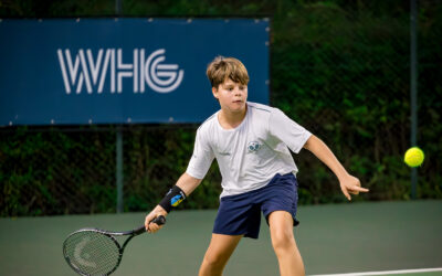 Clínica de Tênis Juniors WHG no domingo (16/8)